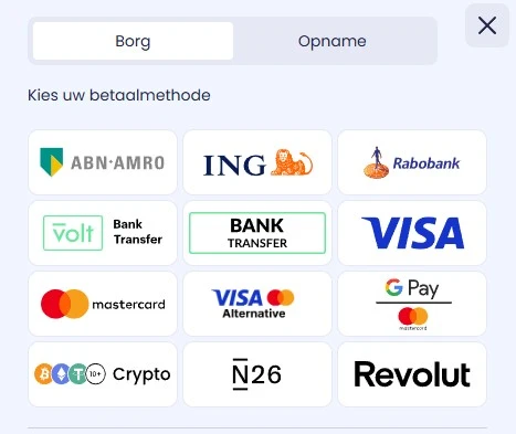 Boomsbet lijst van gokkasten aanbieders